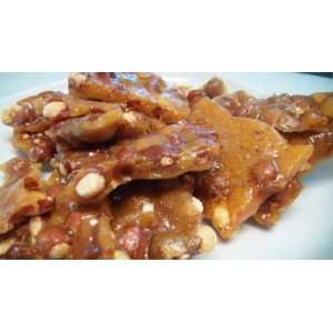 Peanut Brittle in a One Pound Gift Box  Grocery & Gourmet 