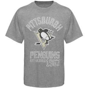  NHL 47 Brand Pittsburgh Penguins Ash Baseline Distressed 