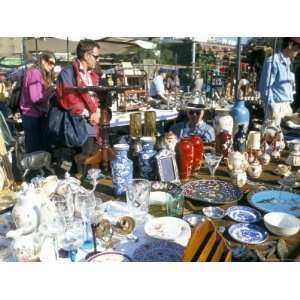  China and Glass Stall, Bermondsey Antiques Market, London 