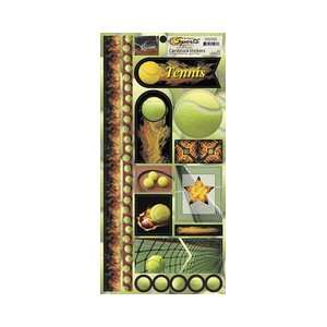   Inch by 11 1/2 Inch Sheet, Tennis Balls Arts, Crafts & Sewing