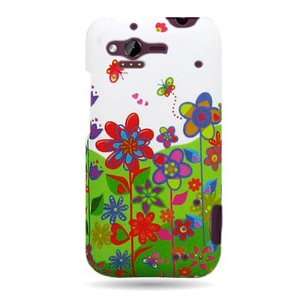  WIRELESS CENTRAL Brand Hard Snap on Shield With FLOWER 