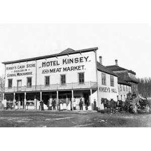  Hotel Kinsey and Meat Market 20x30 poster