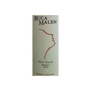  2010 Ruca Malen Petit Verdot Reserve 750ml Grocery 