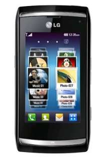 NEW LG GC900 VIEWTY BLACK PHONE 3G TOUCH SCREEN 8MP  WIFI + FREE 