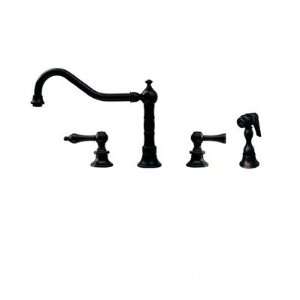 Vintage III Widespread Faucet with Swivel Spout, Lever Handles and 