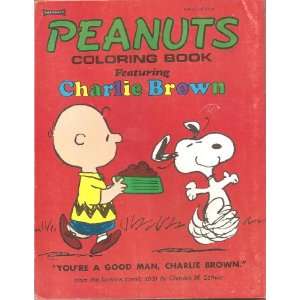   Coloring Book Featuring Charlie Brown Charles M Schultz Books