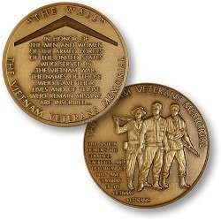 Vietnam Veterans Memorial Challenge Coin/Case  