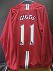 NWT 08 Manchester United GIGGS Player Issue LS Jersey