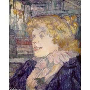   Lautrec   24 x 30 inches   The English Girl from t
