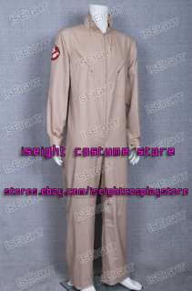 Ghostbusters Uniform Costume Jumpsuit Tailor Made Cotton Khaki Armband 