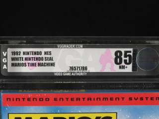 Nintendo NES Marios Time Machine New NIB Factory Sealed VGA 85 Ultra 