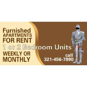   Vinyl Banner   Furnished Apartments For Rent Units 