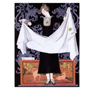 Coles Philips Towels Linens Sheets, USA, 1920 Premium Giclee Poster 