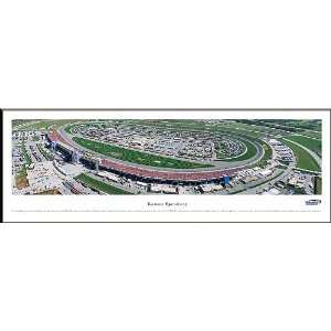  Kansas Speedway   NASCAR   Panoramic Print   Framed Poster 