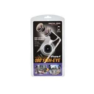 Degree Fish Eye Conversion Lens with Magnet Mount for iPhone 4 by Todo 