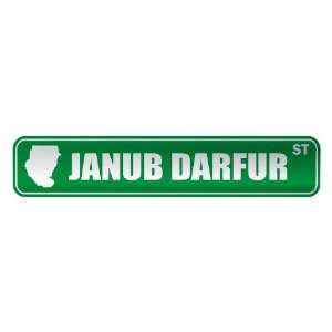     JANUB DARFUR ST  STREET SIGN CITY SUDAN