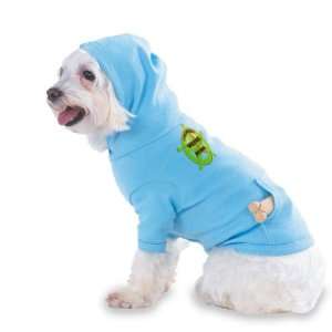 WEENIE PATROL Hooded (Hoody) T Shirt with pocket for your Dog 