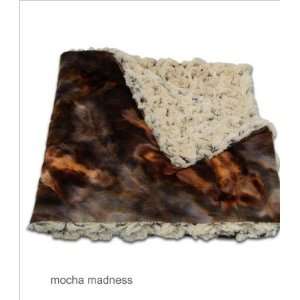Le Pet Lounger Blanket   Mocha Madness   Carrier Size (11 x 23 