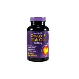  Natrol Omega 3 Fish Oil    1000 mg   100 Softgels Health 
