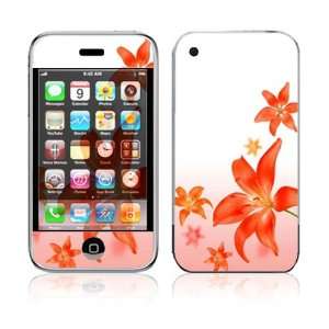 Apple iPhone 2G Vinyl Decal Sticker Skin   Flying Flowers