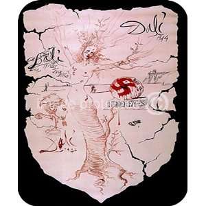  Artist Salvador Dali Fine Art MOUSE PAD Monumental Shield 