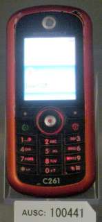 UNLOCKED MOTOROLA C261 DUAL BAND GSM CAMERA PHONE #441  