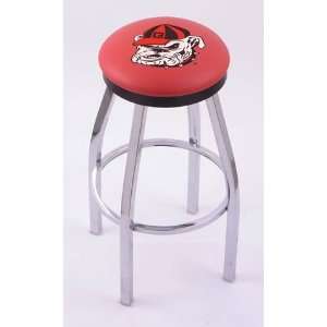  Georgia Bulldogs UGA Counter Height Bar Stool Barstool 