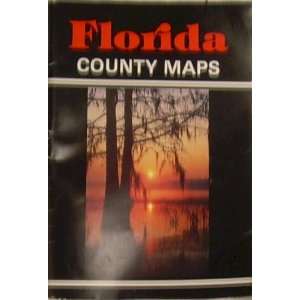  Florida County Maps (9780916514082) Books