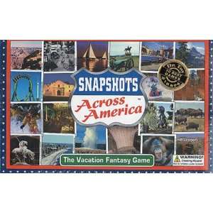  Snapshots Across America Vacation Fantasy Board Game Toys 