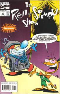 The Ren & Stimpy Show Marvel Comic #17, 1994 VERY FINE+  