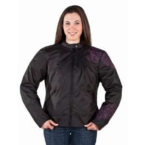   Textile Jacket w/ Embroidered Design and Removable CE Certified Armor