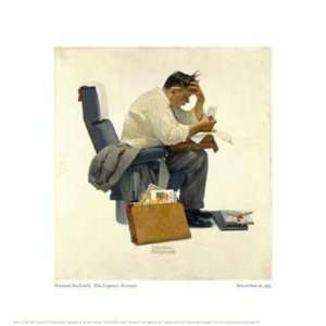  Norman Rockwell   Expense Account Giclee
