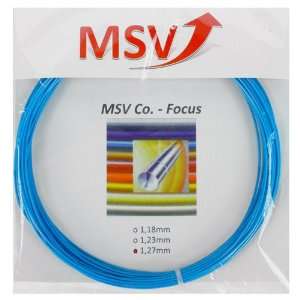 Mauve Sports MSV Co Focus 127 Aqua Tennis String Blue  