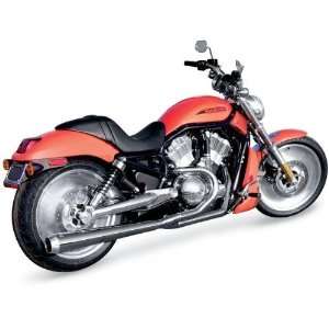  Bassani Manufacturing Road Rage 2 Into 1 System   Chrome 