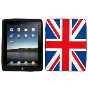 com Union Jack British Flag Silicone 3D Case / Skin / Cover for Apple 