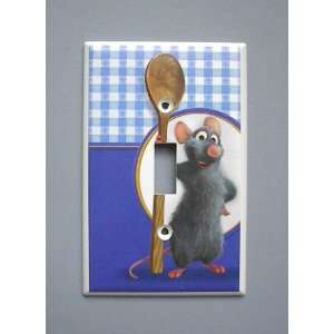 Ratatouille Rat Mouse Kitchen Chef Cook Single Switch Plate Switch 