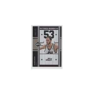    11 Limited Retired Numbers #11   Mark Eaton/149 Sports Collectibles