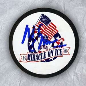   ERUZIONE Miracle on Ice SIGNED 1980 Olympic Puck Sports Collectibles
