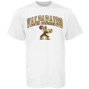  Valparaiso Crusaders White Bare Essentials T shirt Sports 