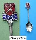 Enameled St Pauls Cathedal Crest with Swords souvenir collector spoon