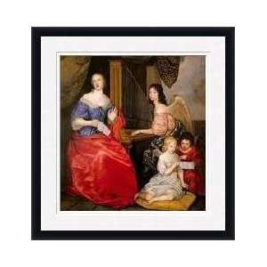 Francoise Louise 16441710 Duchess Of La Valliere With Her Children As 