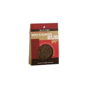 Urban Accents Beef & Burger Rub (Economy Case Pack) 1.5 Oz (Pack of 12 