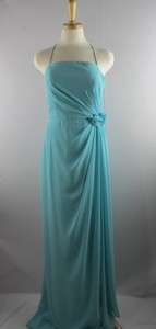 New Alyce Midriff Spaghetti Strap Turquoise Gown Prom Bridesmaid Dress 
