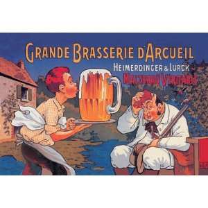  Grande Brasserie dArcueil 28X42 Canvas