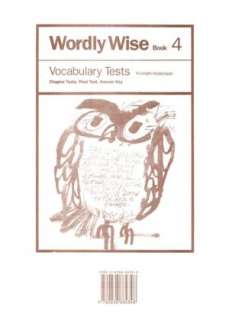   of 6) by Kenneth Hodkinson, Educators Publishing Service, Incorporated