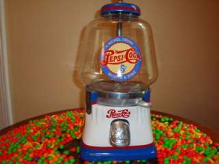   PEPSI COLA* Gumball Machine Arcade Game Sign Coin Op Soda Ads  
