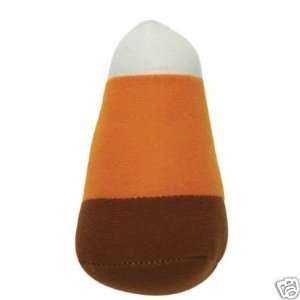  Grriggles Howloween Candy Corn Squeaker Dog Toy BROWN 