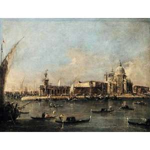   Lazzaro Guardi   32 x 24 inches   The Punta di Dogana