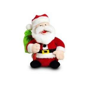   Singing and Dancing Animals Have a Holly Jolly Christmas Singing Santa