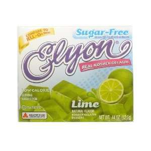 Elyon Sugar Free Lime Gelatin Dessert By Elyon Products Case of 24 x 